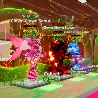 Clown Clown Sahur 3x Bundle - Fortnite Steal the Brainrot