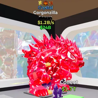 Crystal Gorgonzilla 1.2B/s 3 trait - Fortnite Steal the Brainrot