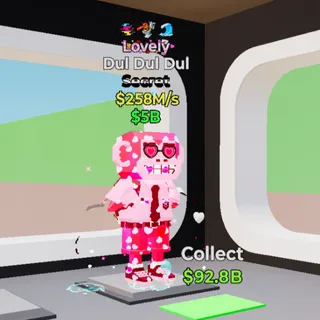 Fortnite Steal the Brainrot Lovely Dul Dul Dul 258M/s 3 trait