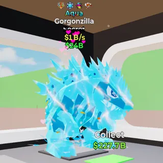 Aqua Gorgonzilla 1B/s 4 trait - Fortnite Steal the Brainrot