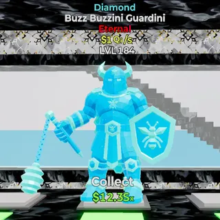 Diamond Buzz Buzzini Guardini 1Qi/s Lvl 184 - Fortnite Steal the Brainrot