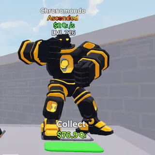 ASCENDED Chronomondo 2Qi/s Lvl 226 - Fortnite Go Up for Brainrots