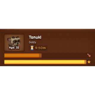 tanuki -grow a garden