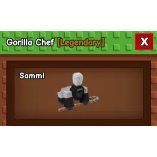 gorilla chef- grow a garden