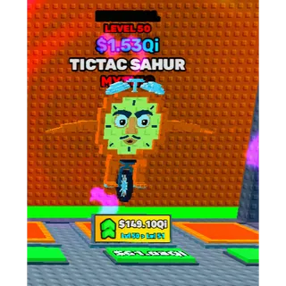 ETERNAL TICTAC SAHUR - Swing Obby for Brainrots!