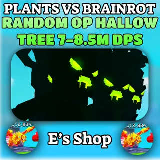 🌲7-8.5M DPS Random OP Neon Hallow Tree🌲 Plants Vs Brainrots (PVB) | FAST | CHEAP | DELIVERY