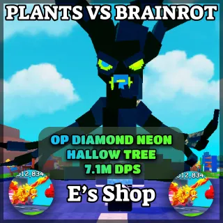 💎Hallow Tree Neon Diamond💎 Plants Vs Brainrots (PVB) | FAST | CHEAP | DELIVERY