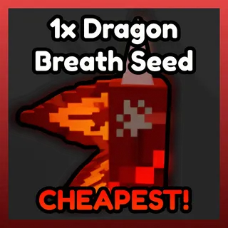 1x Dragon Breath Seed - CHEAPEST!