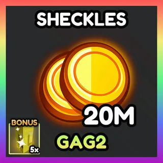 20 Million Sheckles - CHEAP! (GAG2)