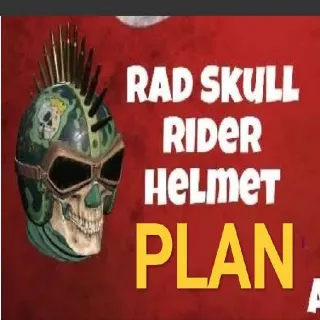 Rad Skull Rider Helmet