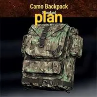 Camo BACKPACK PLAN