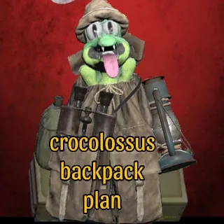 crocolossus backpack