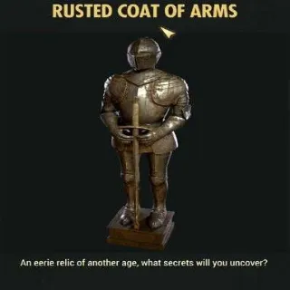 Rusted Coat of Arms X1  Only Costume