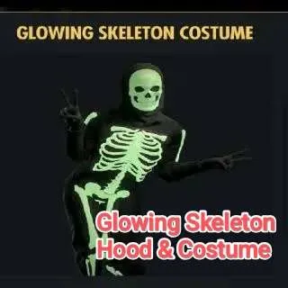 Glowing Skeleton Hood & Costume Plan