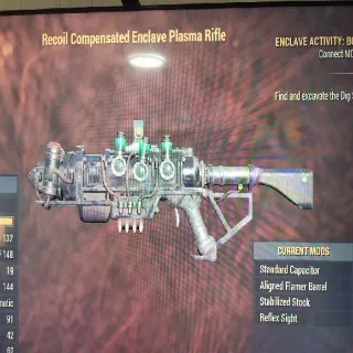 Enclave Plasma  , Reflex And Aligned Flamer Barrel