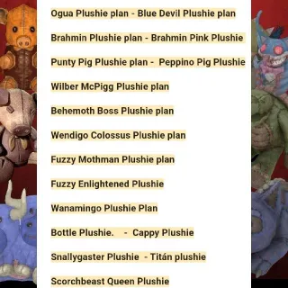 Plushie Plan BUNDLE