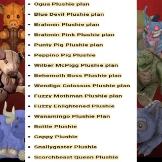 Plushie Plan BUNDLE