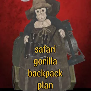 Safari Gorilla backpack