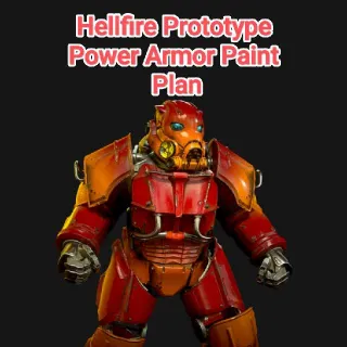 Hellfire Prototype Power Armor Paint Plan
