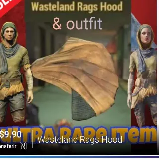 Wasteland Rags Hood