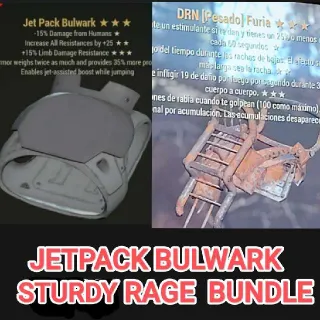 Jet Pack Bulwark & Sturdy Rage Bundle