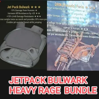 Jet Pack Bulwark & Heavy Rage Bundle