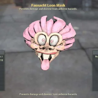 FASNACHT LOON MASK