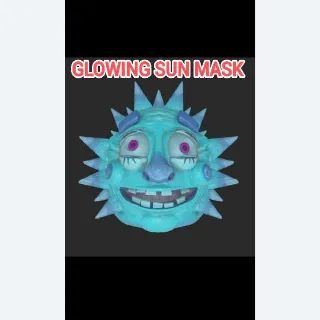 GLOWING SUN MASK