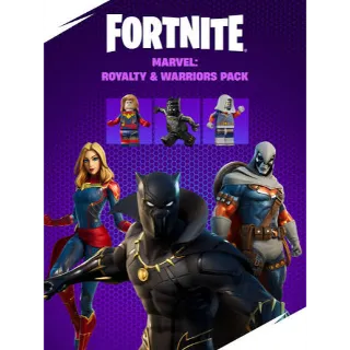 Fortnite - Marvel: Royalty & Warriors Pack