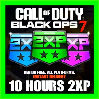 Call of Duty Black Ops 7 - 10 Hours Double XP (2XP)