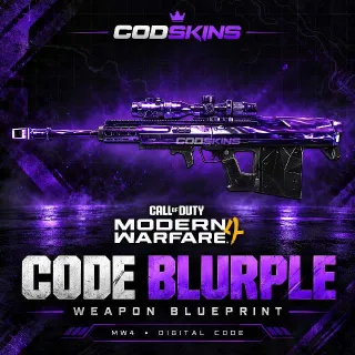 COD MW4 "Code Blurple" Purple Weapon Blueprint⚡️AUTODELIVERY⚡️