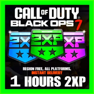 Call of Duty Black Ops 7 - 1 Hours Double XP (2XP)