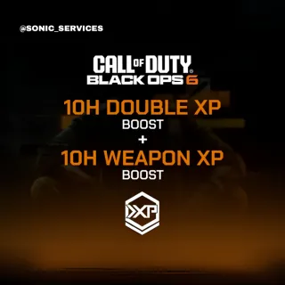 Call of Duty: Black Ops 6 10 Hours Double XP + 10 Hours Weapon XP