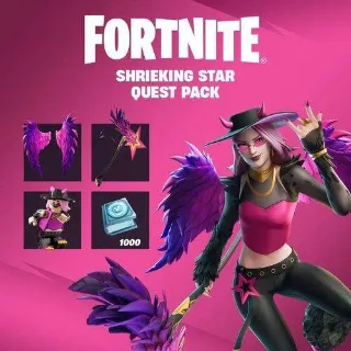 Fortnite - Shrieking Star Quest Pack ANY PLATFORM GLOBAL READ THE DESCRIPTION