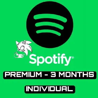 SPOTIFY PREMIUM - 3 MONTHS INDIVIDUAL PLAN [GLOBAL]