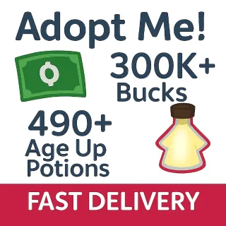 Age Up Potions + Bucks