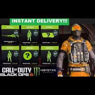 Call of Duty: Black Ops 6 - Monster Energy Rewards Bundle //PC,PSN,Xbox//