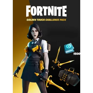 Fortnite - Golden Touch Challenge Pack ANY PLATFORM GLOBAL READ THE DESCRIPTION