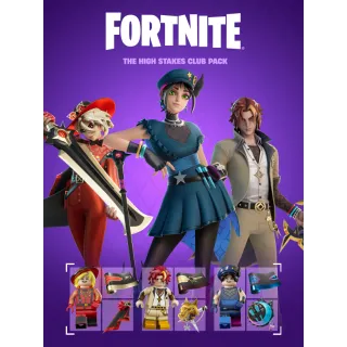 Fortnite - The High Stakes Club Pack