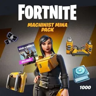 FORTNITE - MACHINIST MINA

Pack  ANY PLATFORM GLOBAL READ THE DESCRIPTION