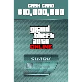 GTA ONLINE: MEGALODON SHARK CASH CARD