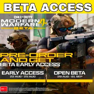 COD Modern warfare 4 access ALL PLATFORMS Global
