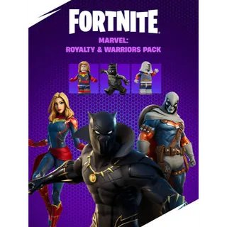 Fortnite - Marvel: Royalty & Warriors Pack