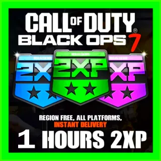 Call of Duty Black Ops 7 - 1 Hours Double XP (2XP)
