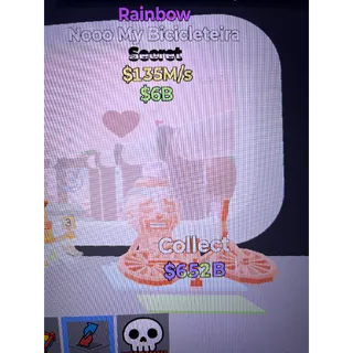 Nooo my bicicleteira rainbow 135 M/s