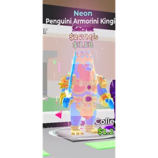NEON PENGUINI ARMORINI KINGINI