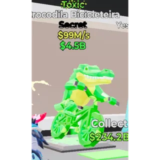 CROCODILA BICICLETEIRA TOXIC 99M/S