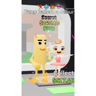 Tung ballerina sahur 247m/s 4 traits