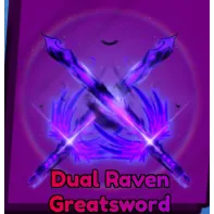 DUAL RAVEN GREATSWORD | BLADE BALL