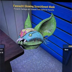 Glowing Scorchbeast Mask